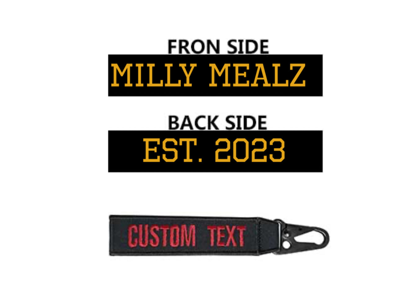 Milly Mealz Key Chain